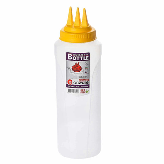 Sauce Squeeze Bottle - 3 head (600ml)