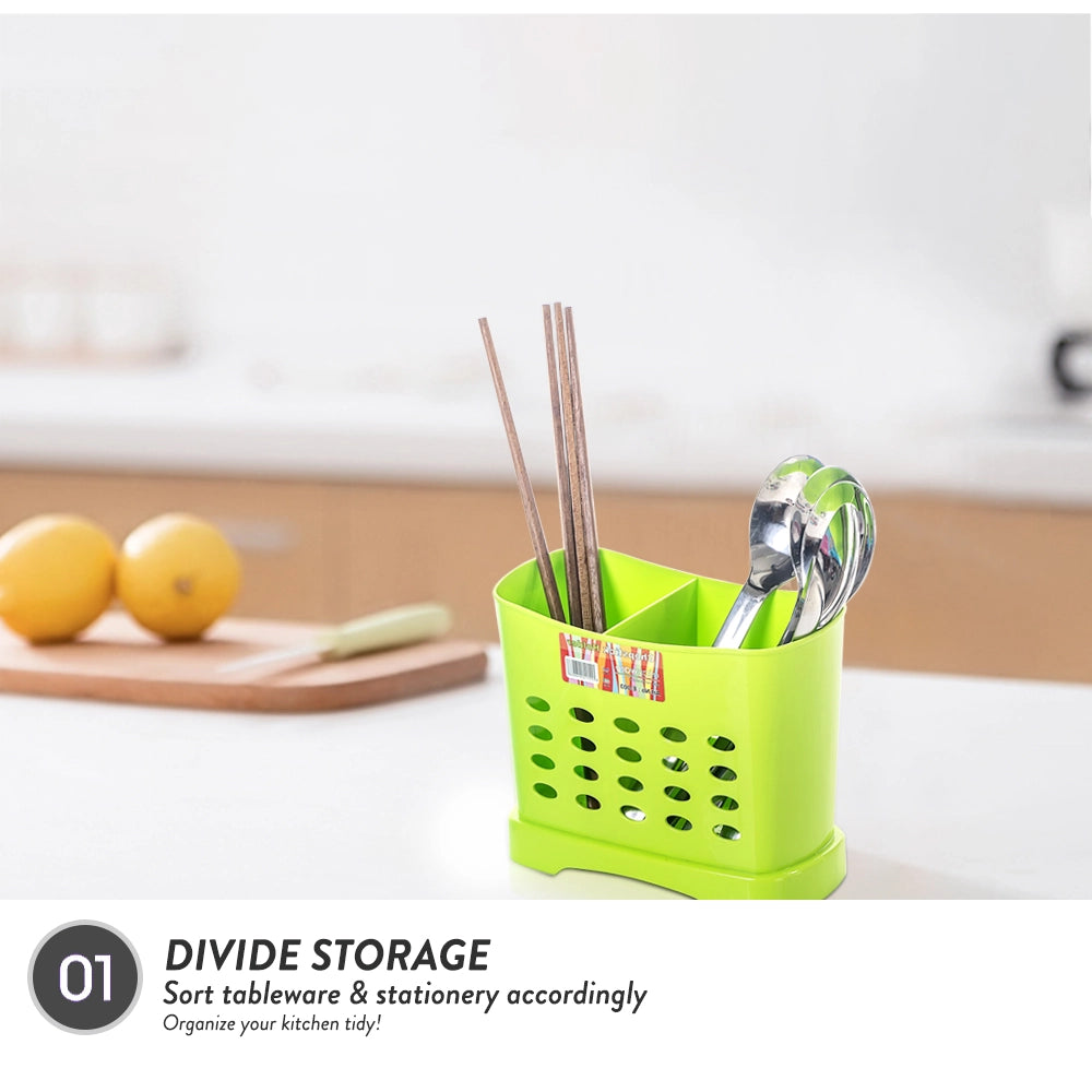 2 Section Cutlery Holder