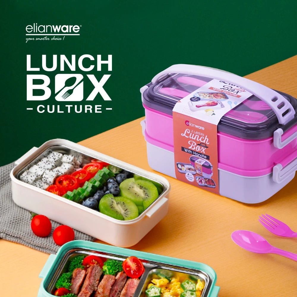 Stainless Steel Lunch Box - 450ml
