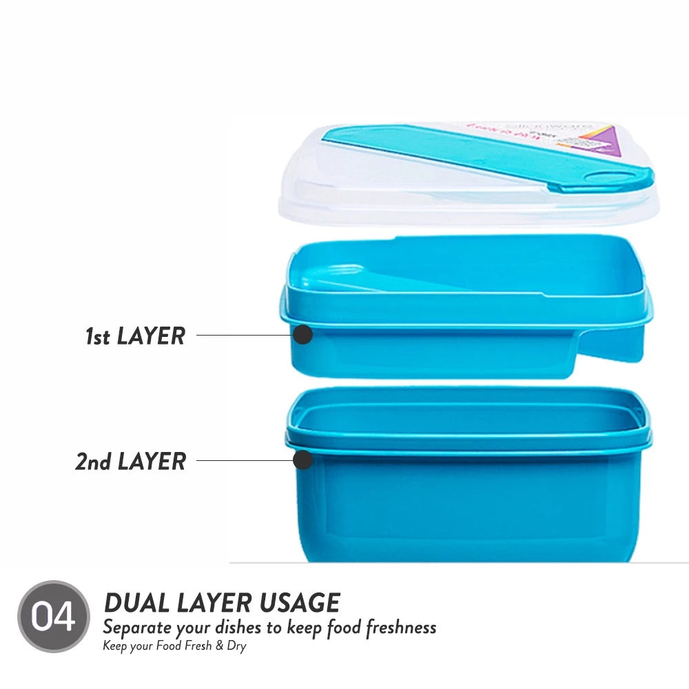 Elianware 3 Compartments Lunch Box