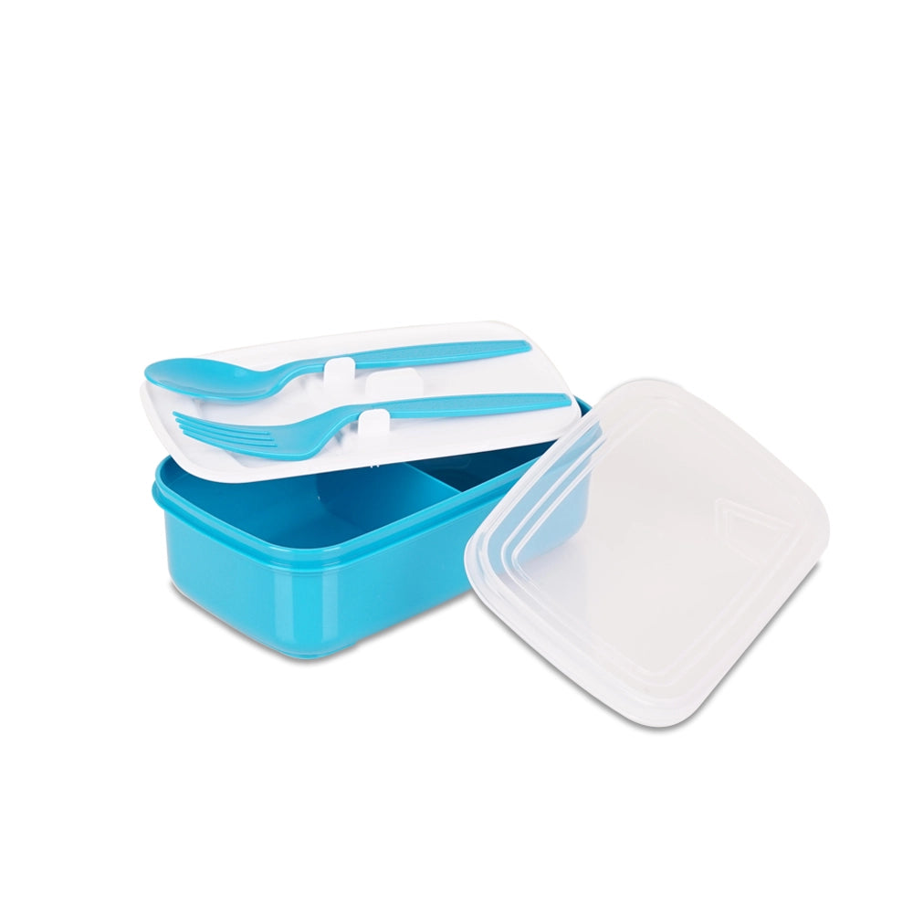 Lunch Box with Spoon & Fork 1000ML