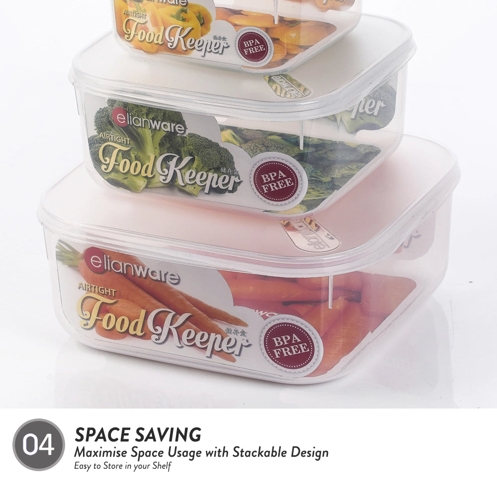 Airtight Square Food Keeper