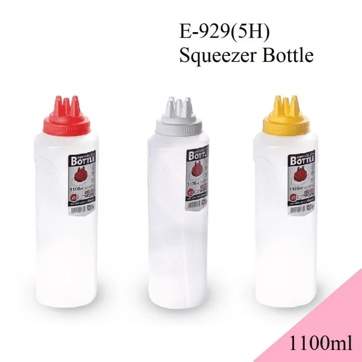 Sauce Squeeze Bottle - 5 head (1100ml)