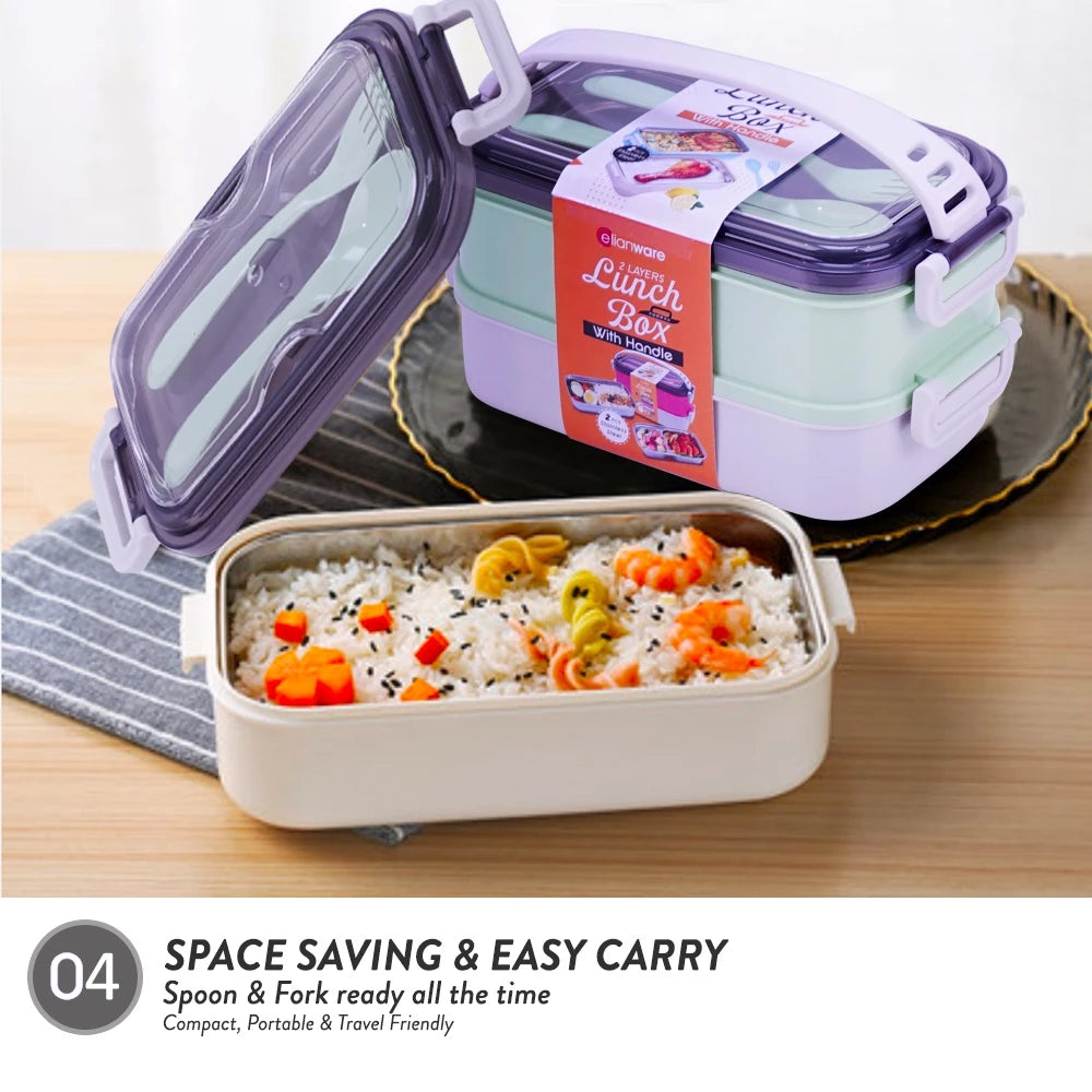 Stainless Steel Lunch Box - 450ml