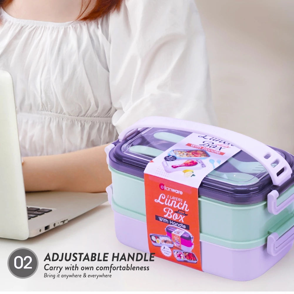Stainless Steel Lunch Box - 450ml