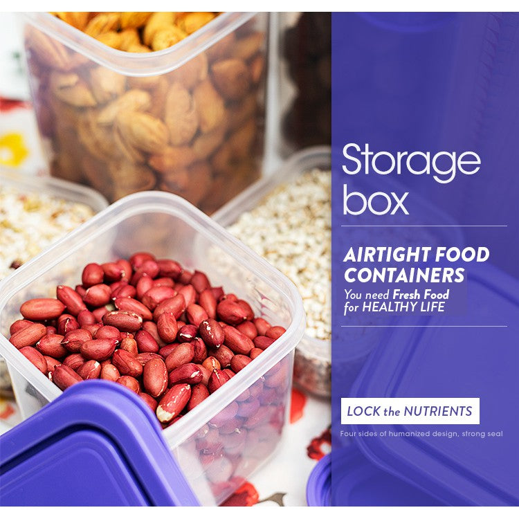 1800ml Square Container