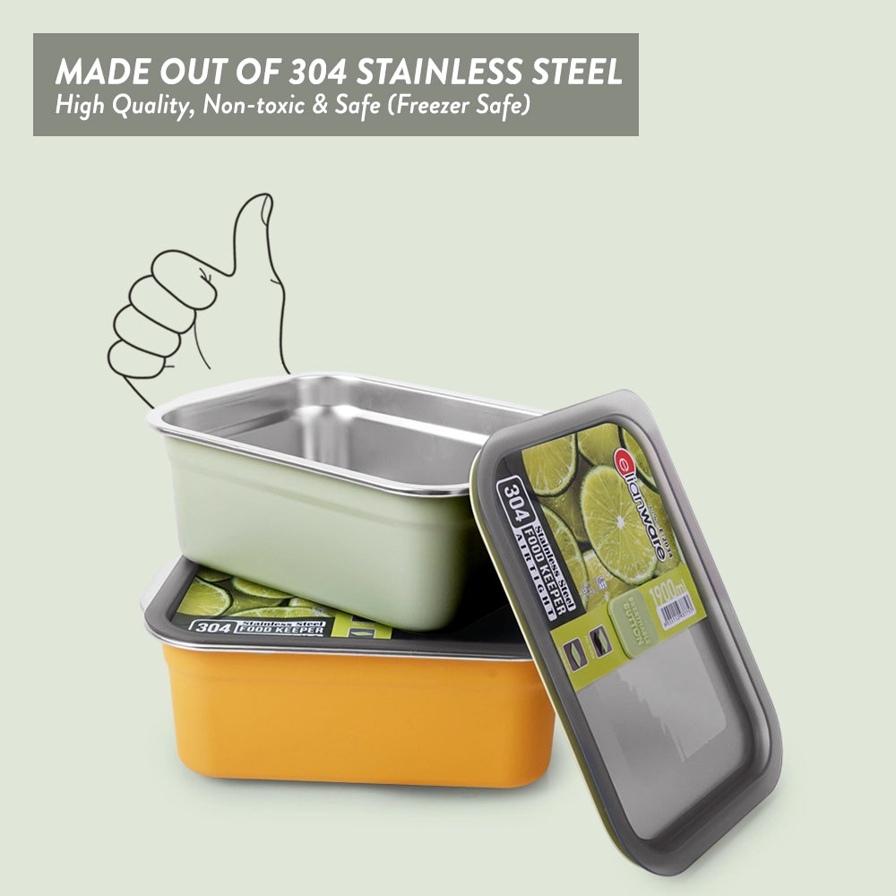 Stainless Steel Airtight Food Container 1500ml