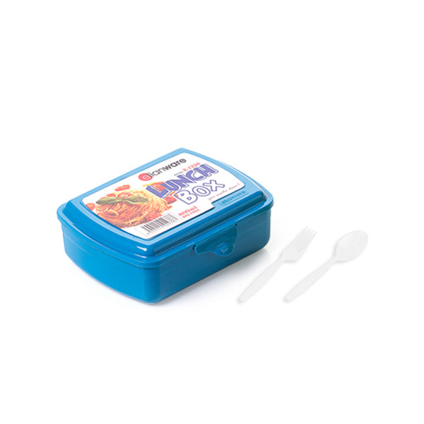 Lunch Box with Spoon & Fork 800ML