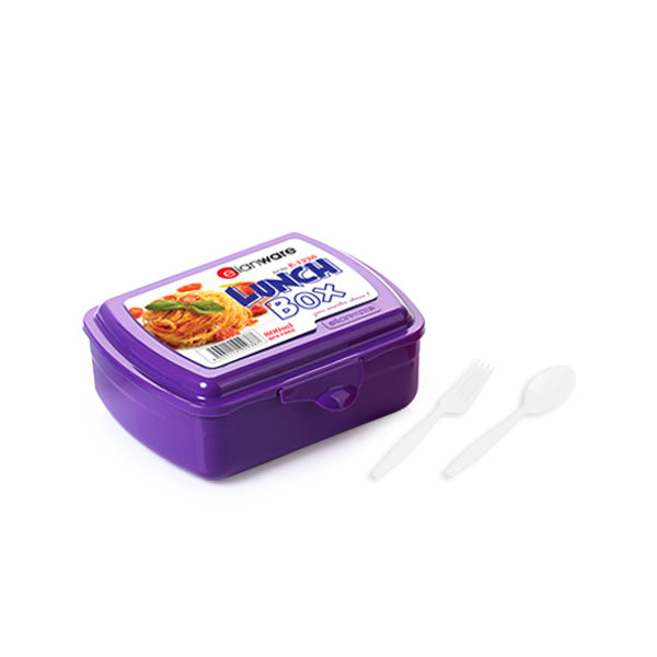 Lunch Box with Spoon & Fork 800ML