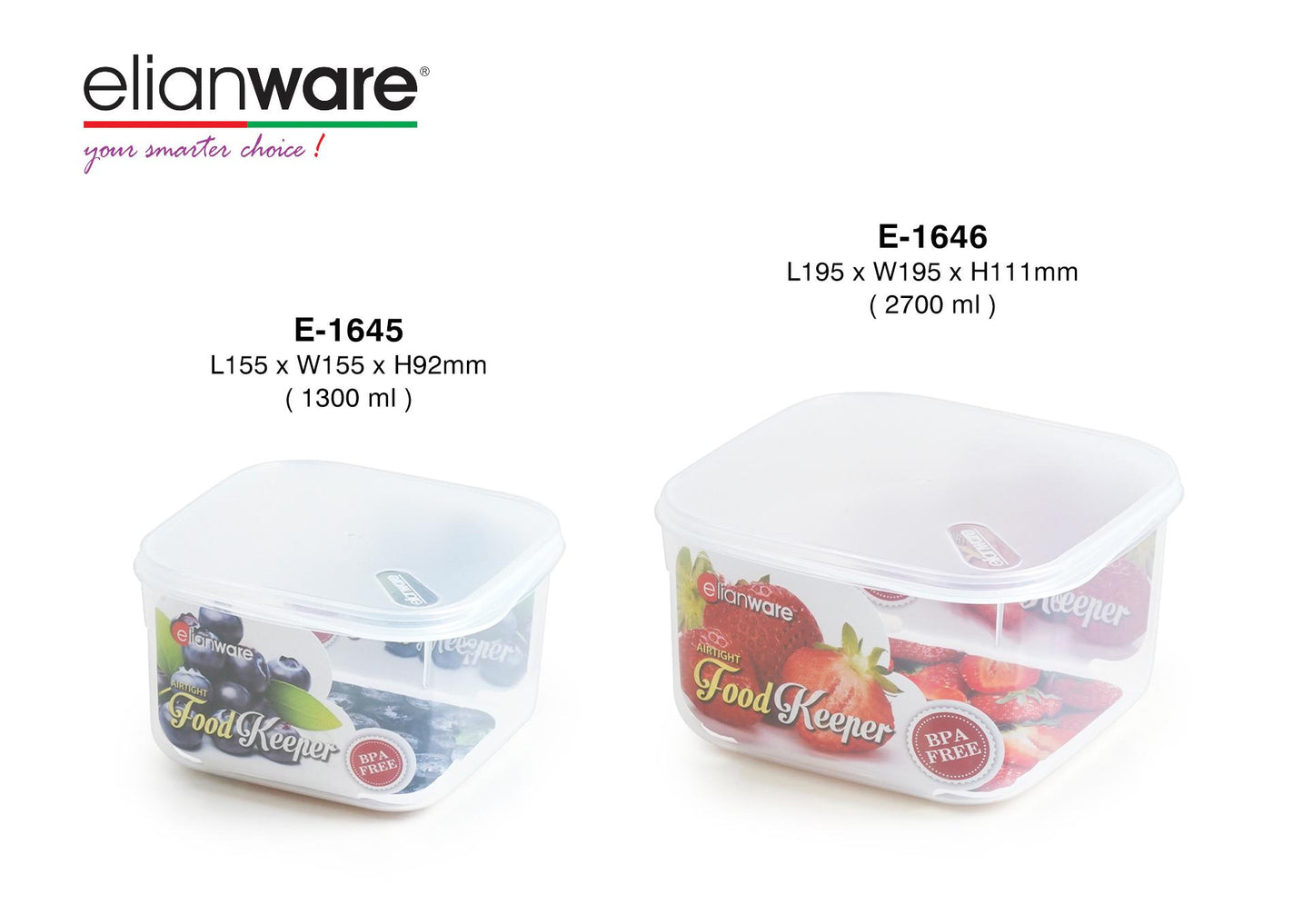 1300ml Airtight Food Keeper