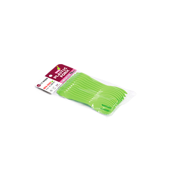Reusable Plastic Fork - 12 pack