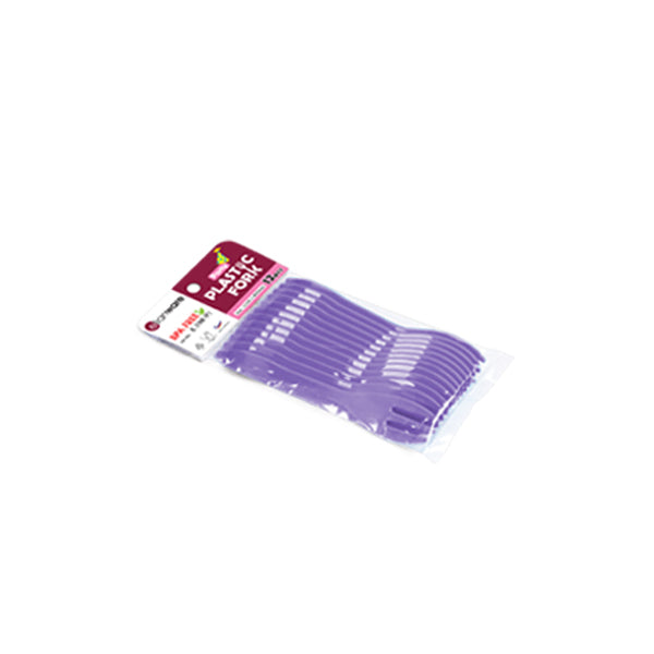 Reusable Plastic Fork - 12 pack