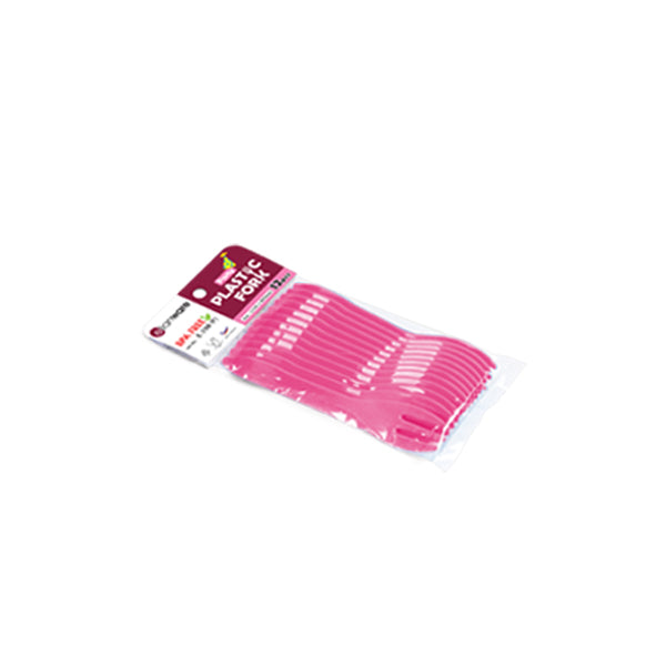 Reusable Plastic Fork - 12 pack