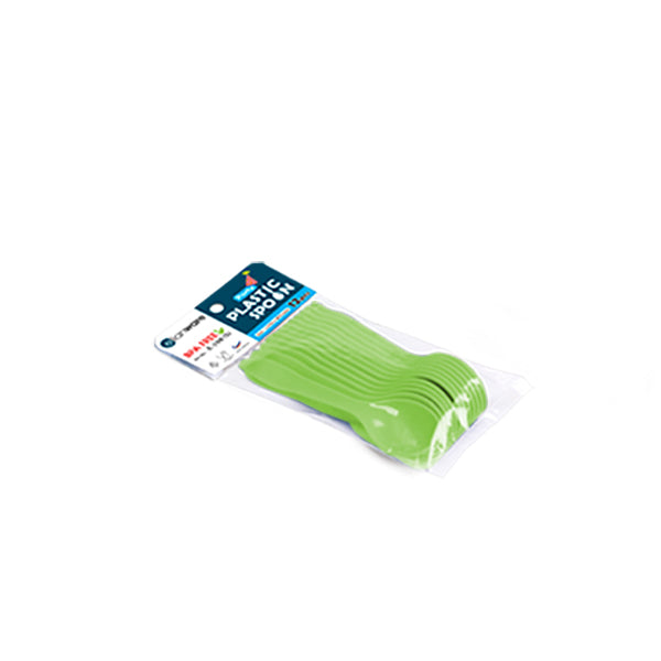 Reusable Plastic Spoon - 12 pack