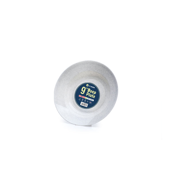 Plastic Deep Plate - 9 Inch