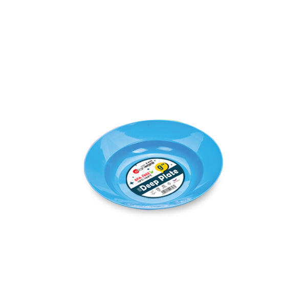 Plastic Deep Plate - 9 Inch