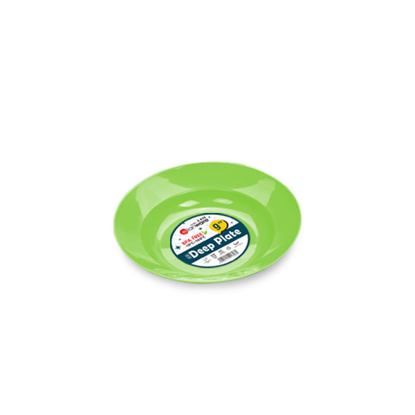 Plastic Deep Plate - 9 Inch