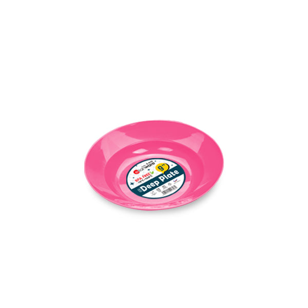 Plastic Deep Plate - 9 Inch