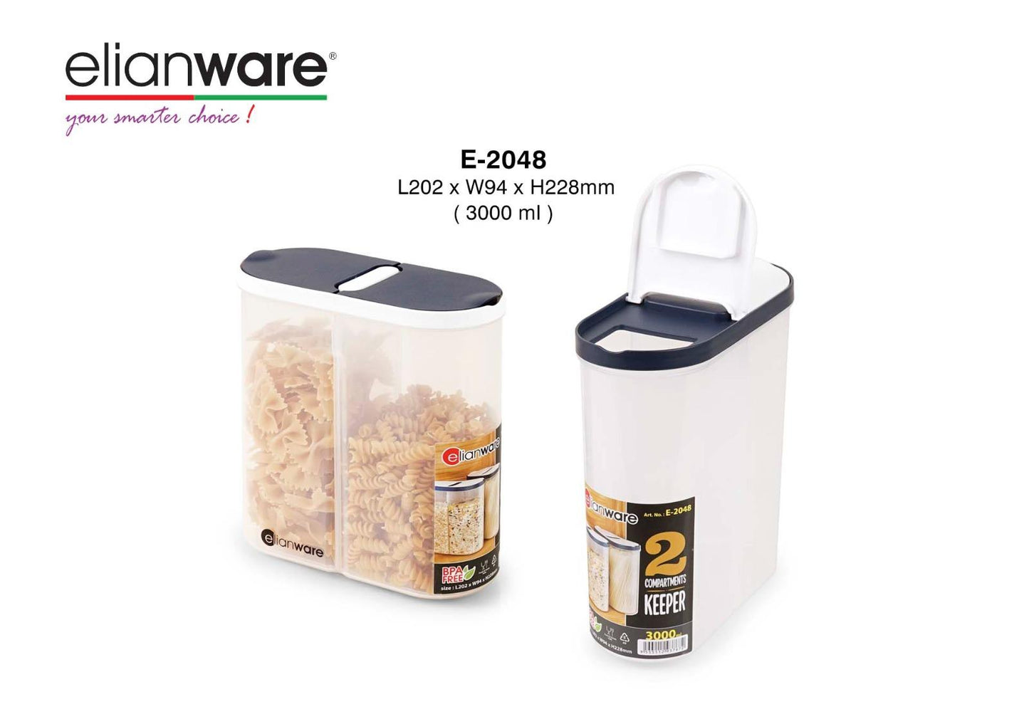 2 COMPARTMENTS KEEPER