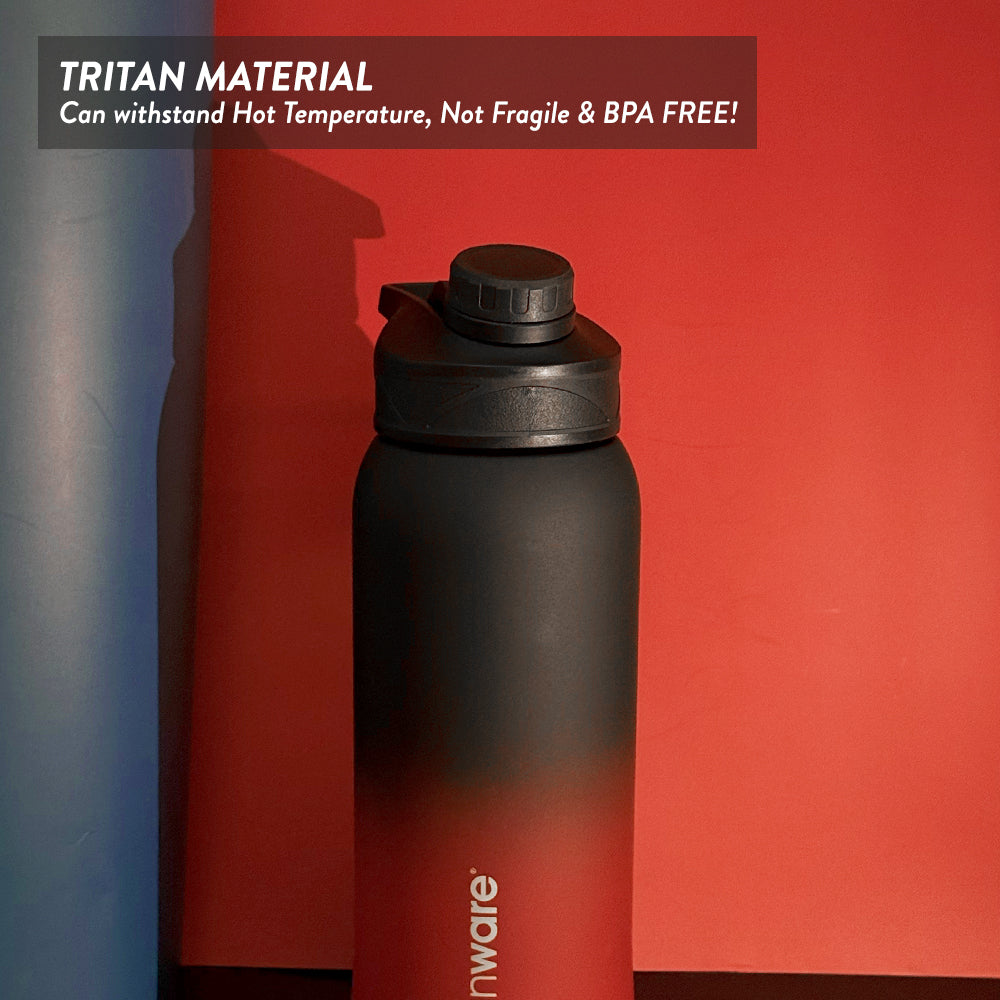 1000ML FROSTED WATER BOTTLE (TRITAN)