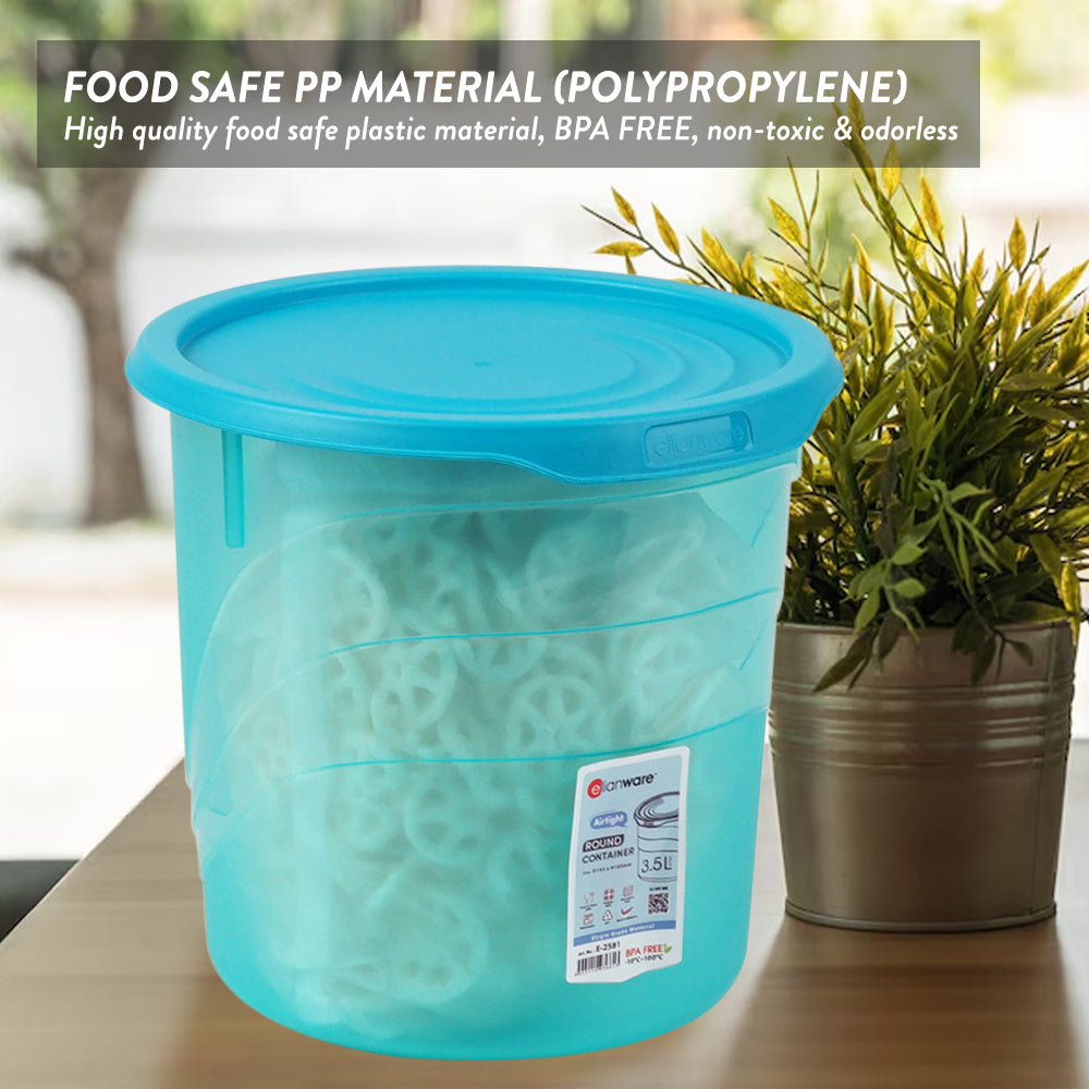 Airtight Round Food Storage Container