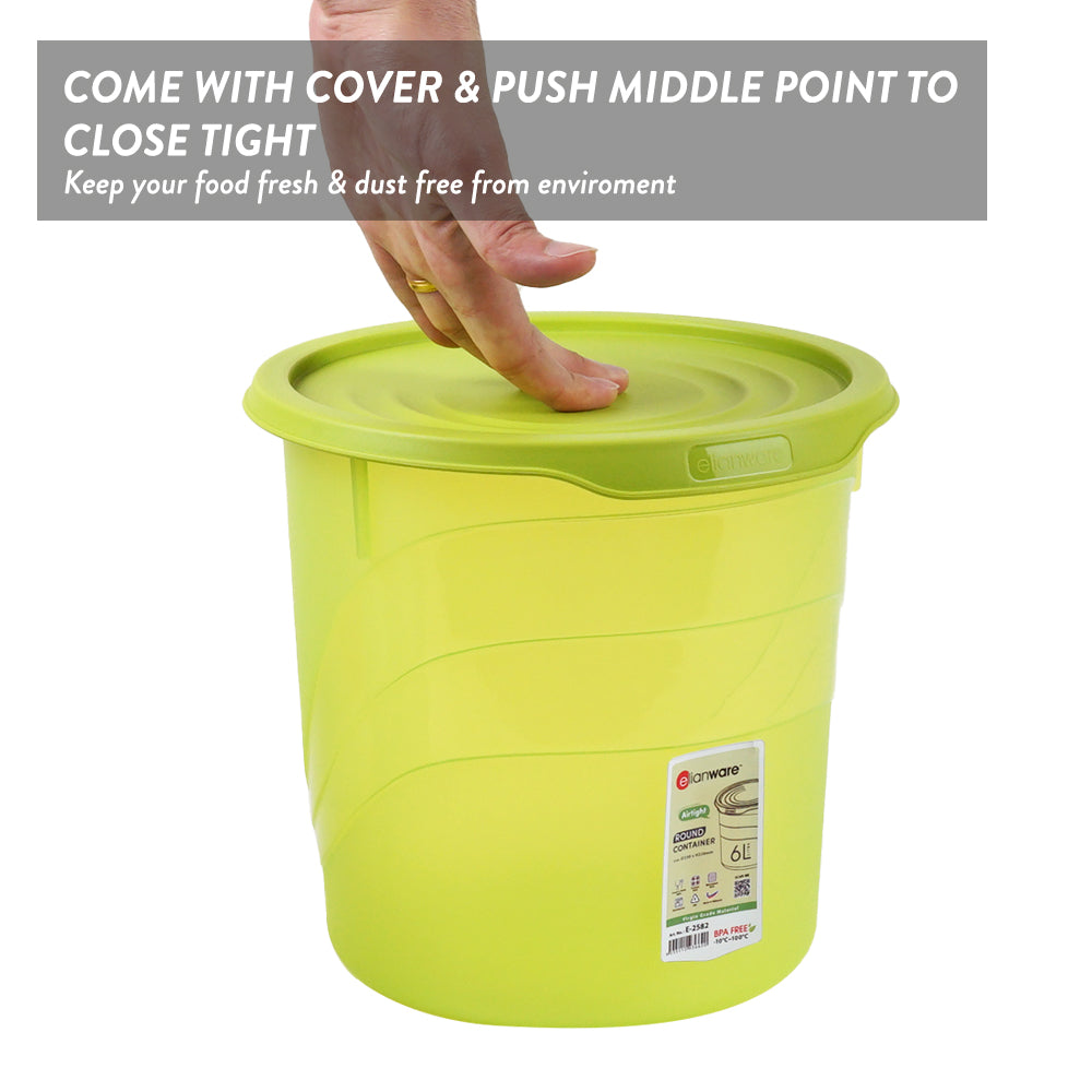 Airtight Round Food Storage Container