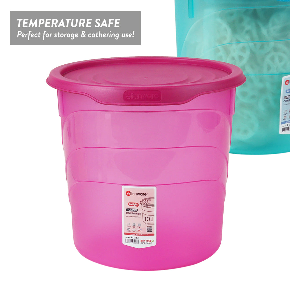 Airtight Round Food Storage Container