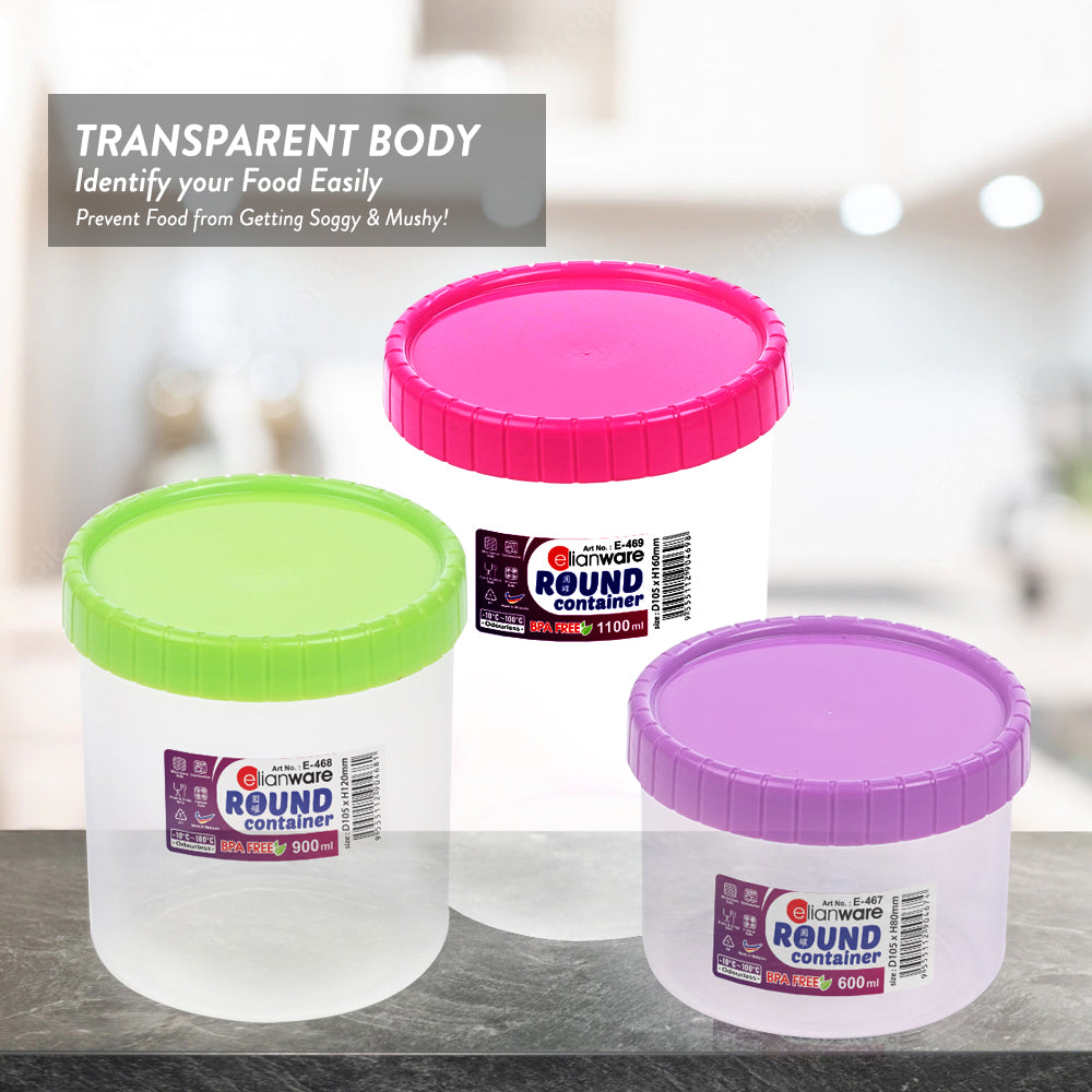 1100ML ROUND CONTAINER