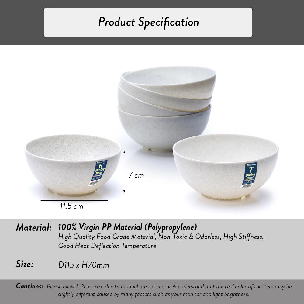 Dining Bowl - 6 Inch