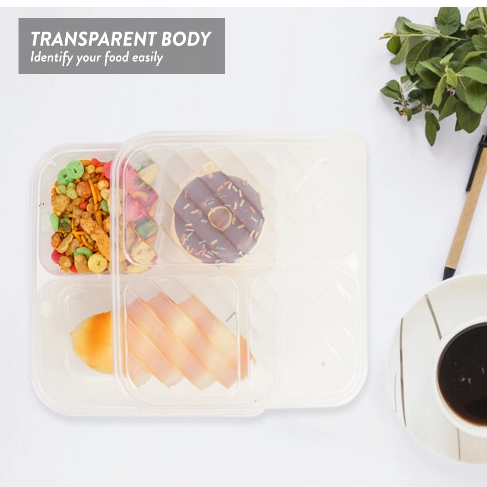 3 Compartments Lunch Box