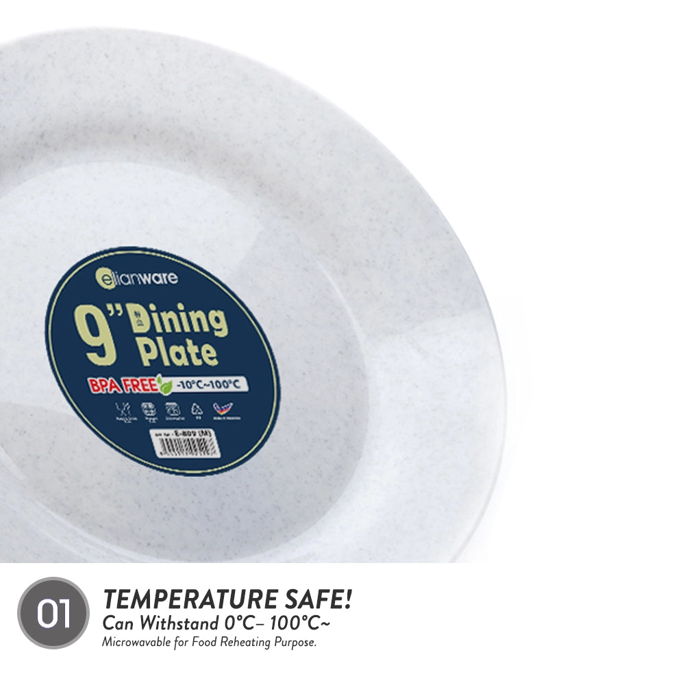 Plastic Deep Plate - 9 Inch