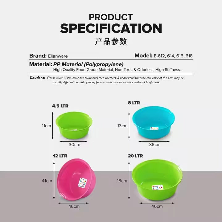 Round Basin - 14"