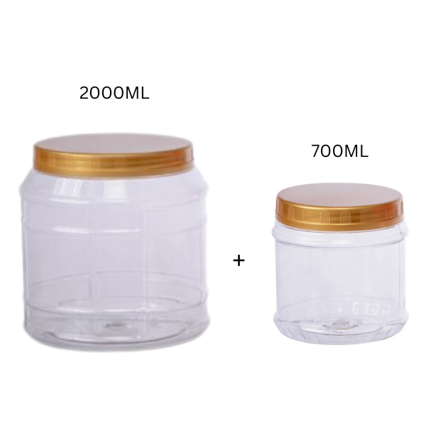 Pet Jar Round-2000ML+700ML