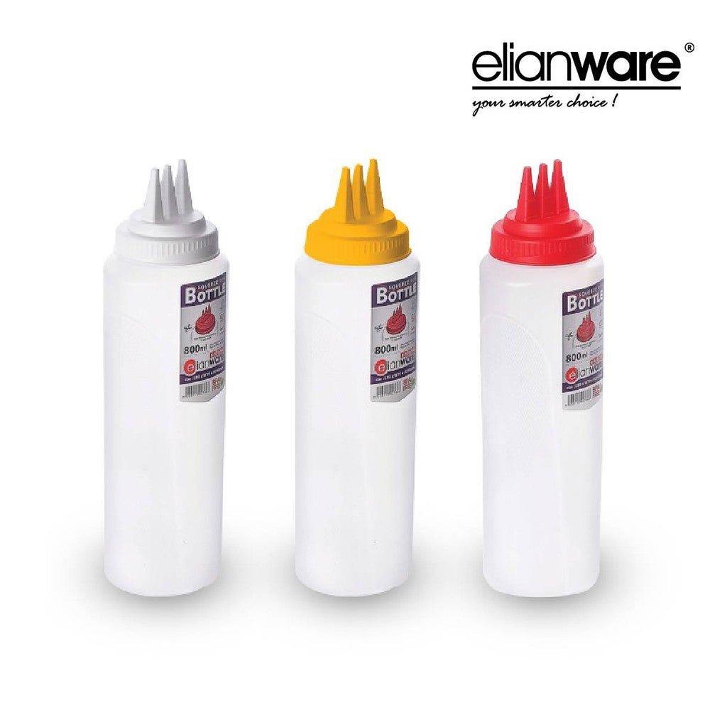 Sauce Squeeze Bottle - 3 head (800ml)