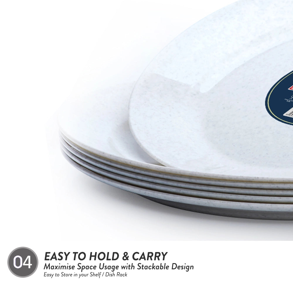 Plastic Deep Plate - 9 Inch