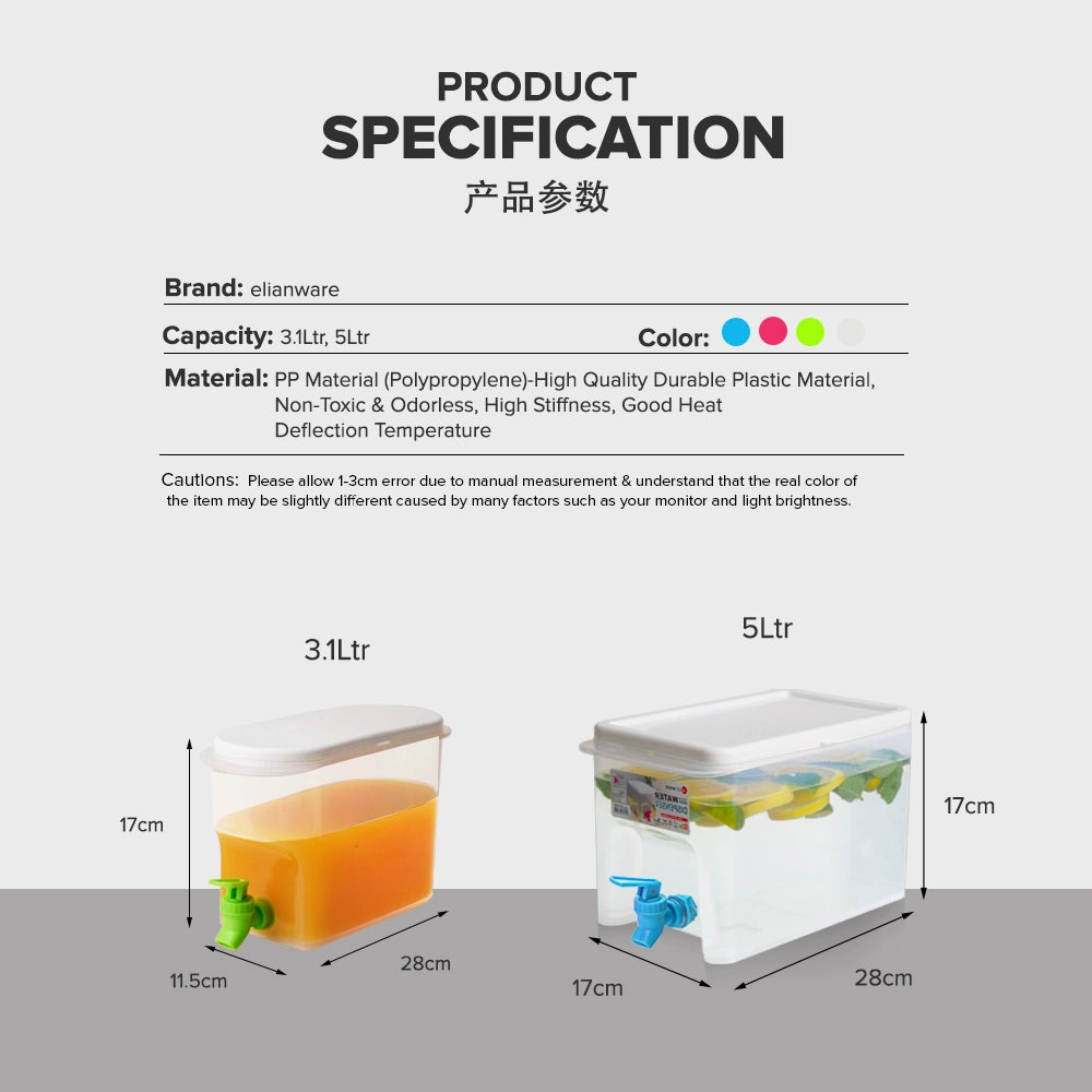 3.1L Mini Water Dispenser - Round