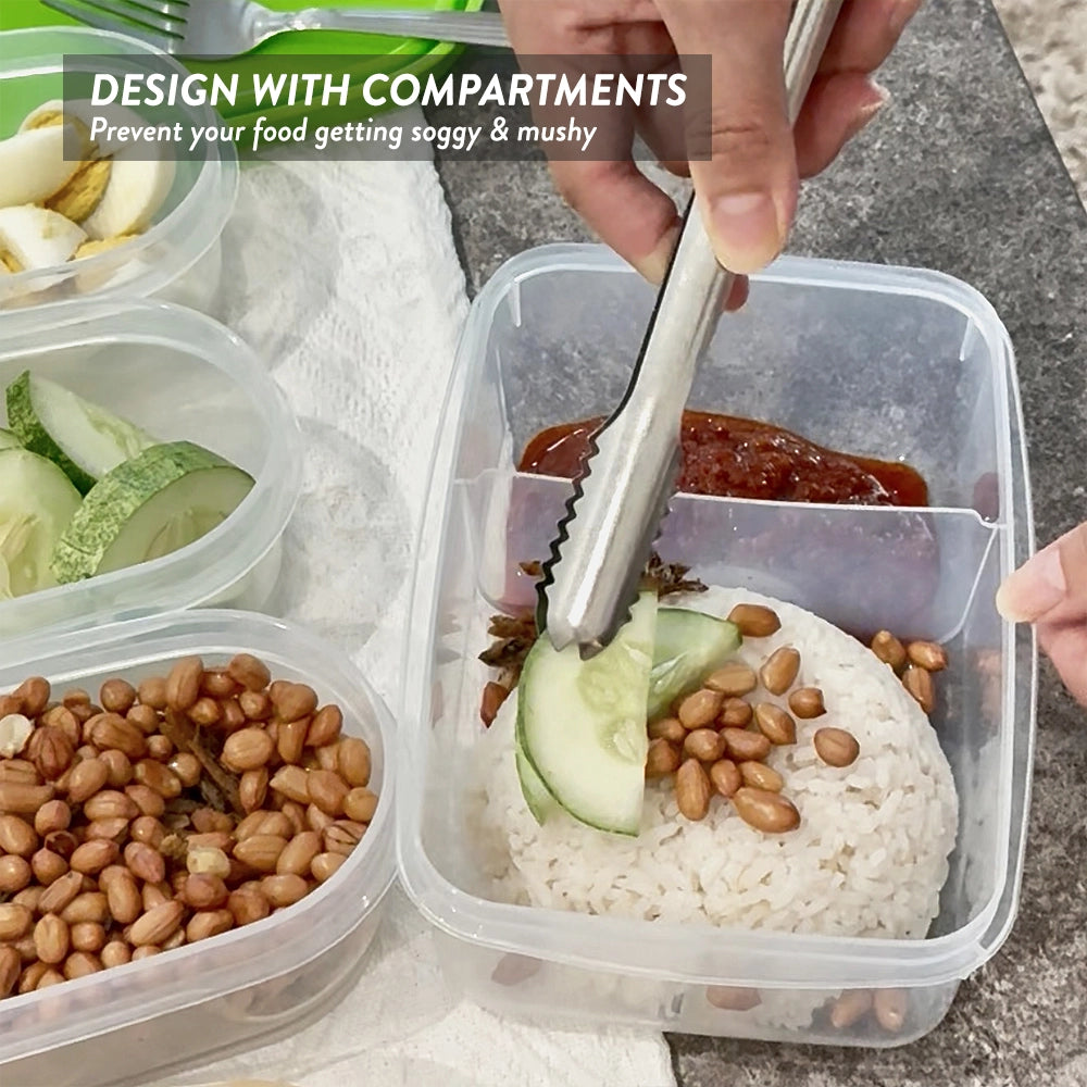 3 Compartments Lunch Box