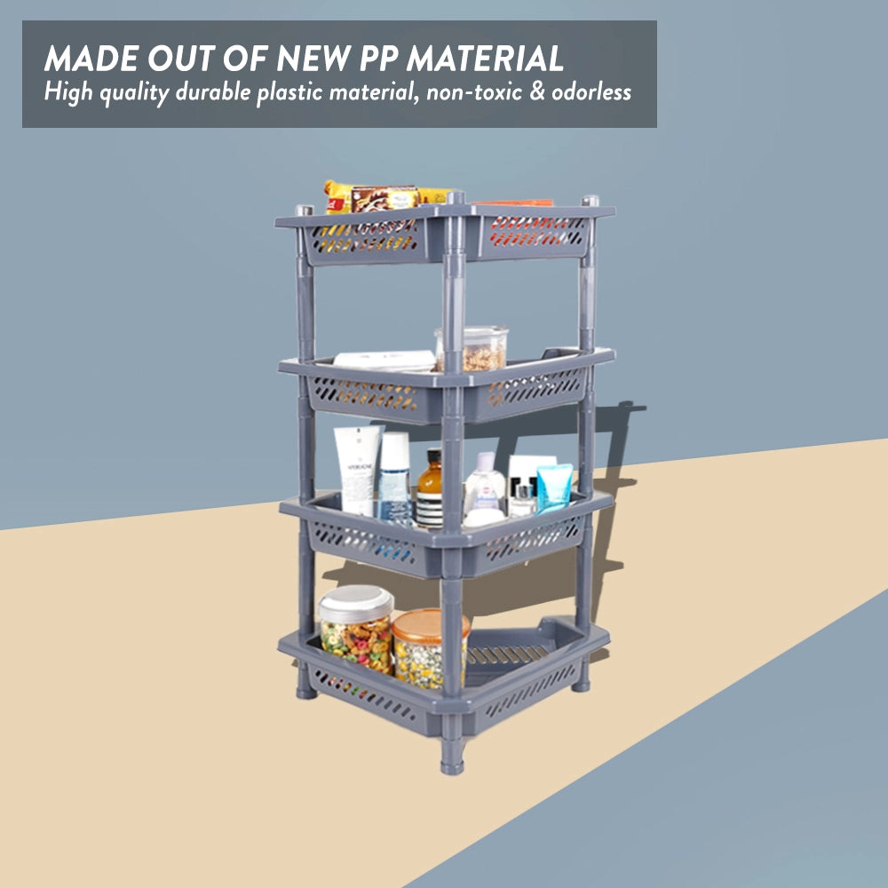 3 Tier Multipurpose Corner Storage Rack