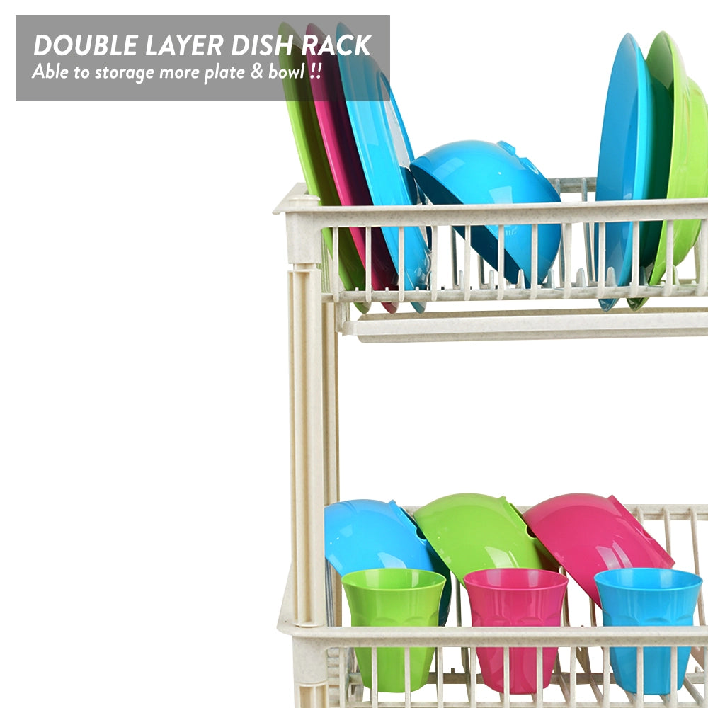 2 Tier Dish Drainer