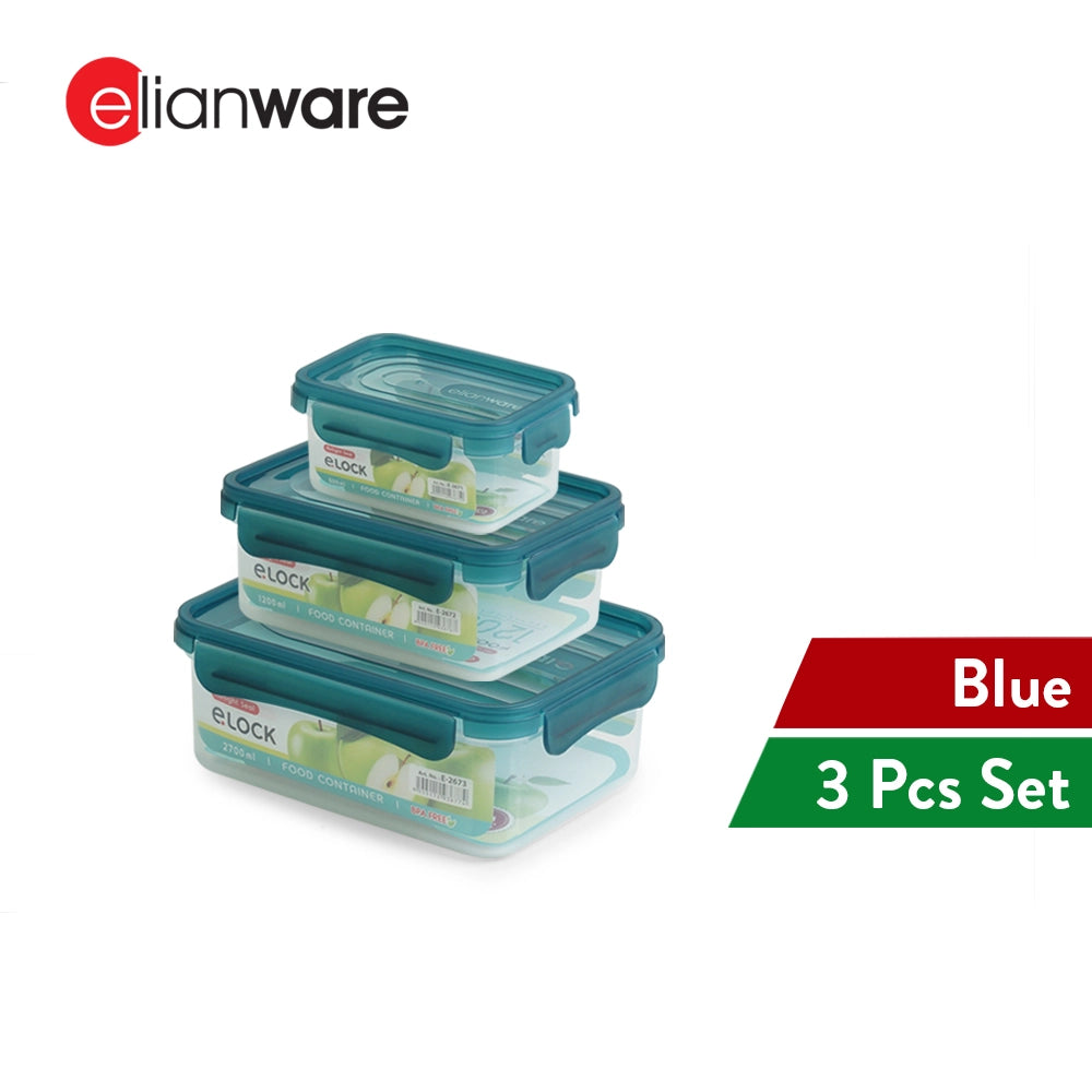 E.LOCK Airtight Seal Food Container