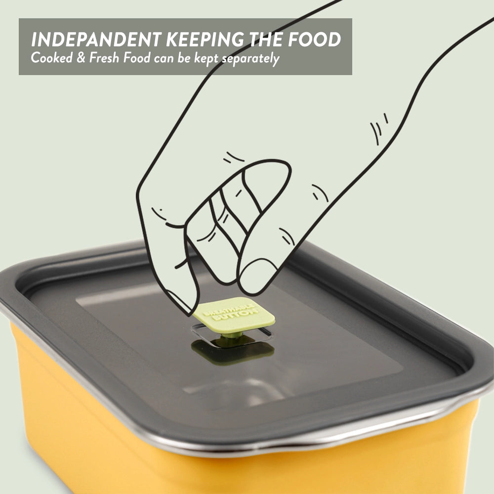 Stainless Steel Airtight Food Container 1500ml