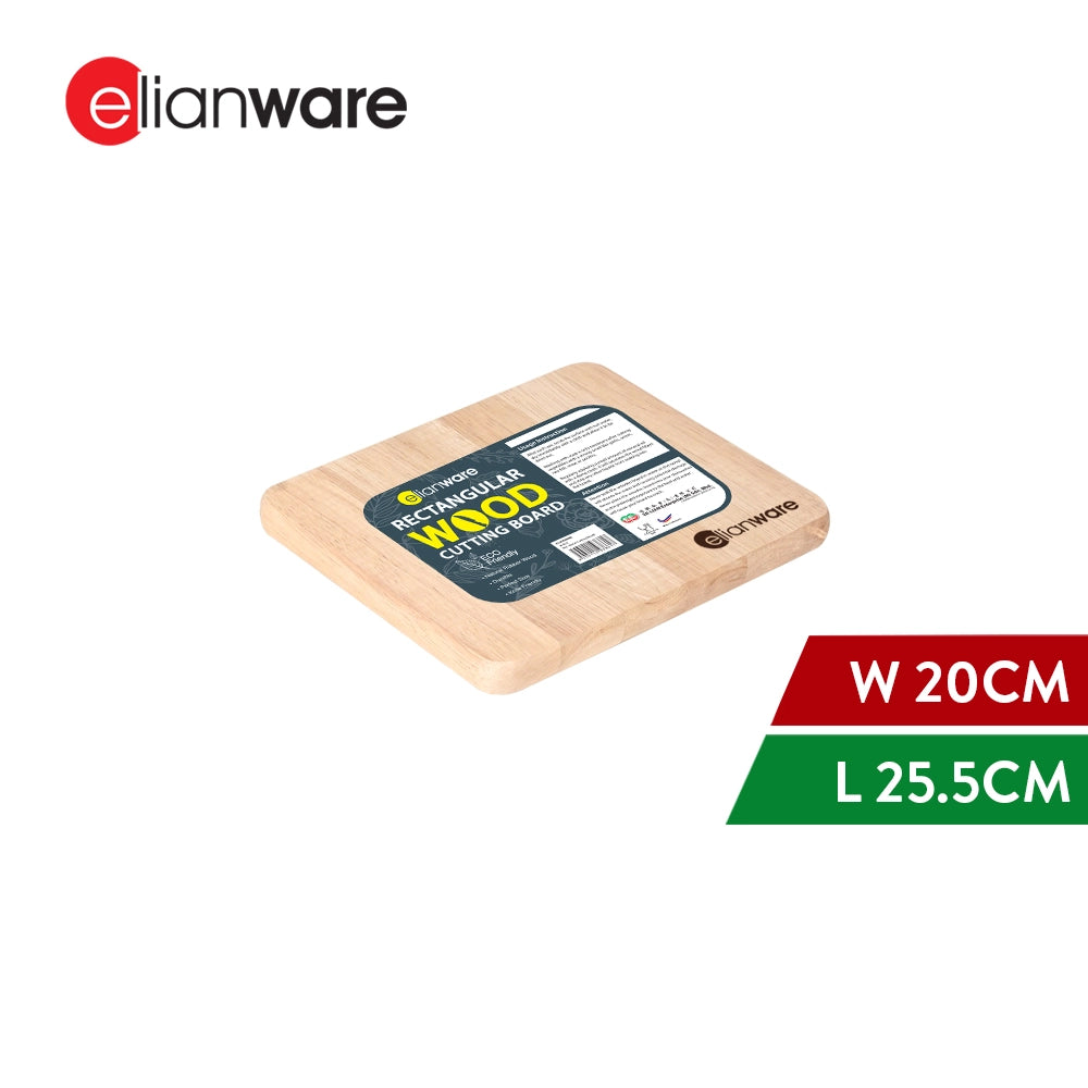 Rectangular Rubberwood Wooden Cutting Board