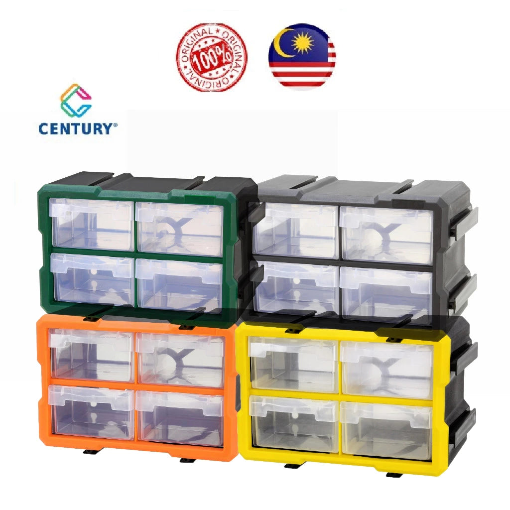 Compartment Storage 4 Drawer