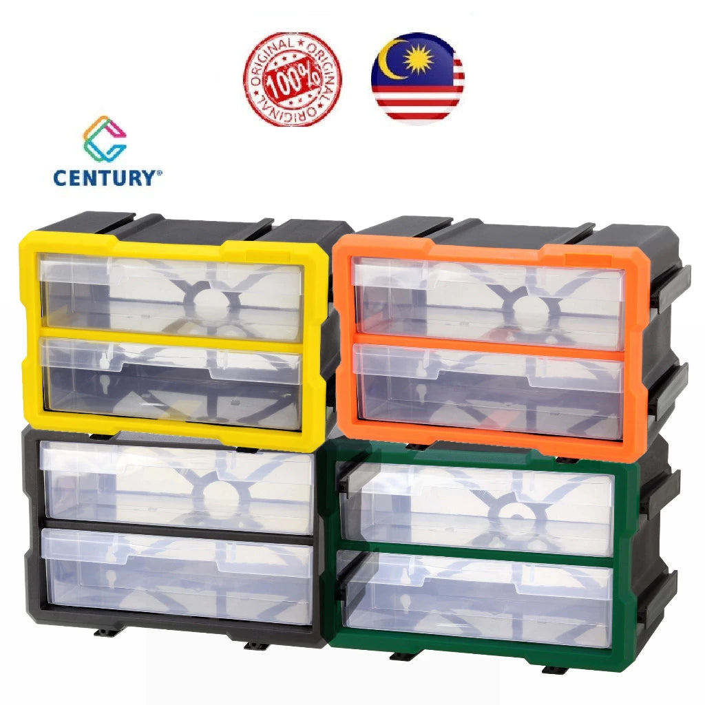 Compartment Storage 2 Drawer