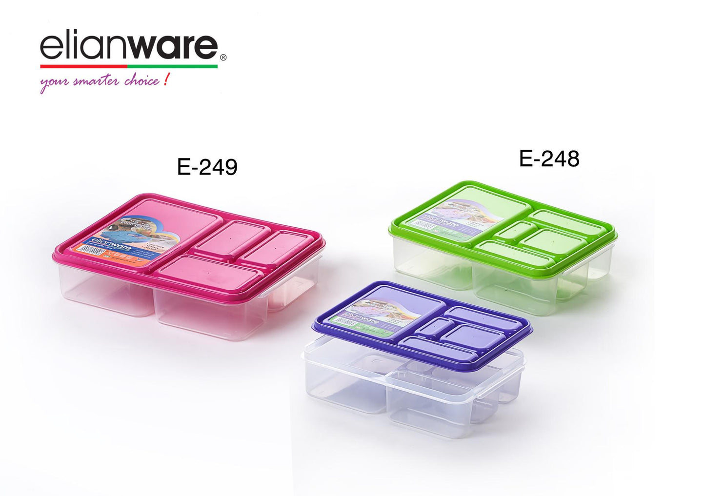 5 Compartments Lunch Box