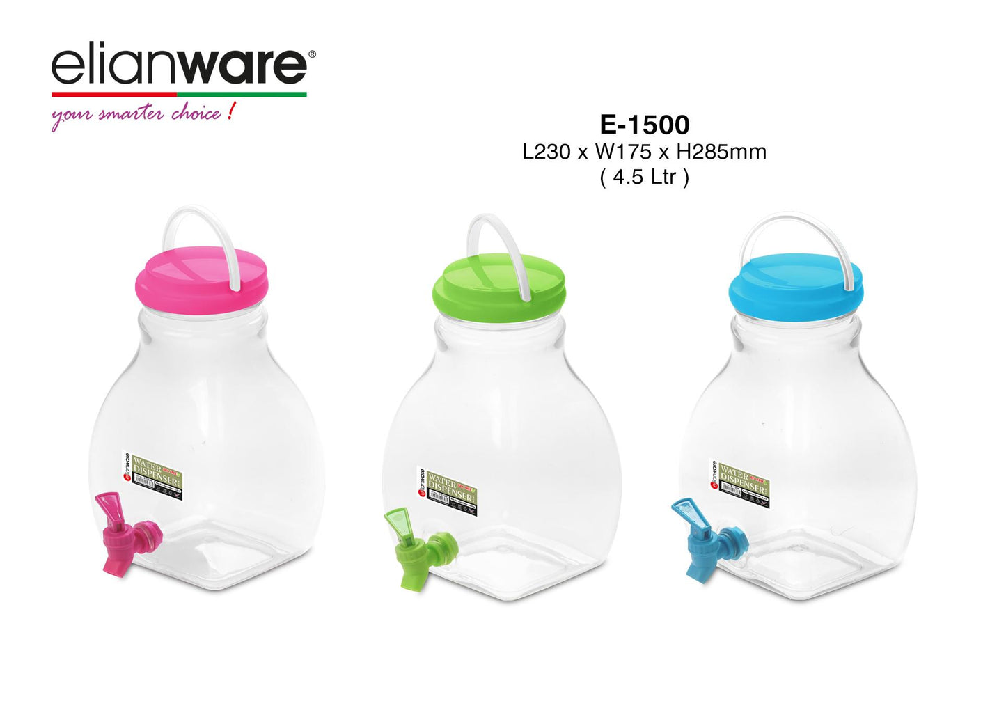 PET Water Dispenser - 4.5L