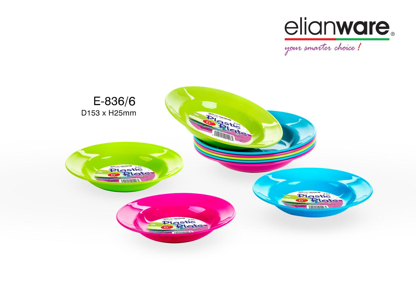 Deep Plate 6 Inch
