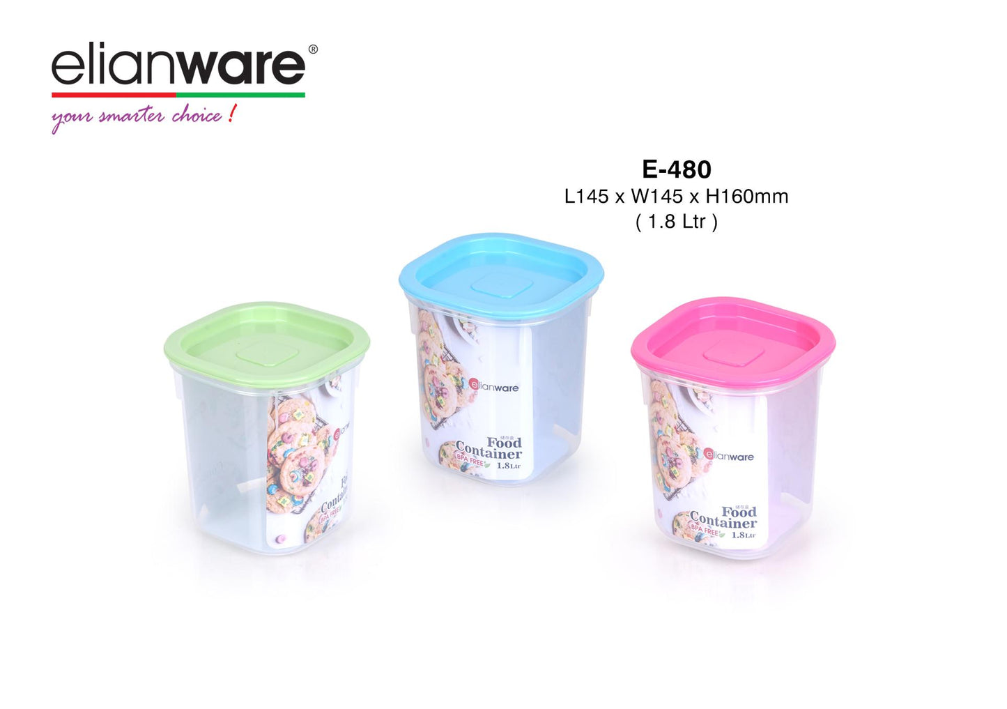Food container 1.8Ltr