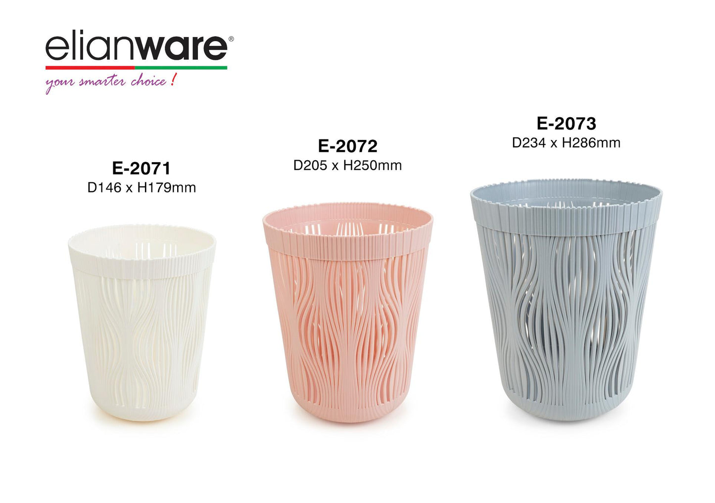 Round Waste Paper Basket (M)