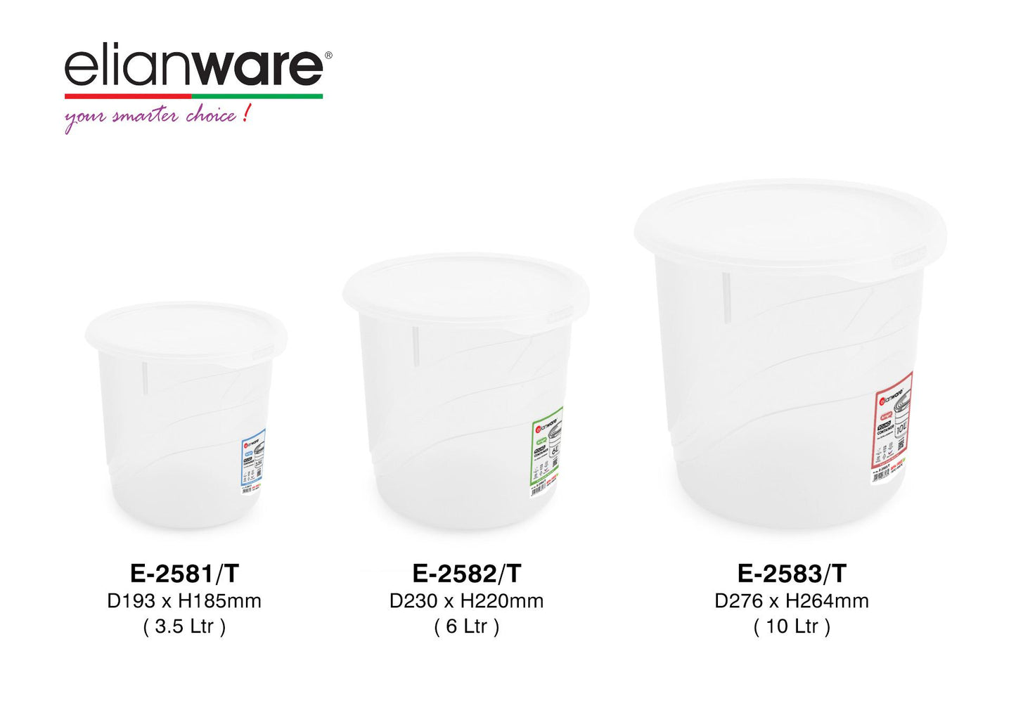 Airtight Round Food Storage Container